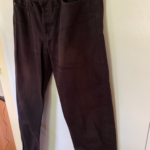 Naked and Famous Weird Guy Selvedge Chino in Black - Picture 6 of 9